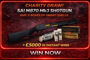 Charity Draw! Main Draw SAI Shotgun + £5000 Instant wins